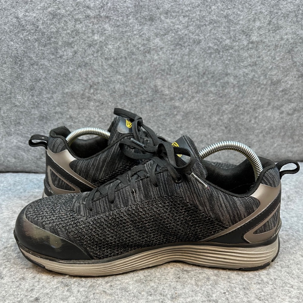 KEEN Mens Black ESD Work Utility Shoes Steel Toe Composite Toe Size 10 D - Picture 4 of 8